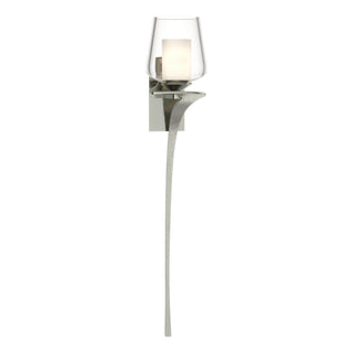 Hubbardton Forge - 204712-SKT-RGT-85-ZU0291 - Antasia Double Glass 1 Light Sconce - Antasia - Sterling