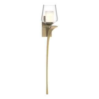 Hubbardton Forge - 204712-SKT-RGT-86-ZU0291 - Antasia Double Glass 1 Light Sconce - Antasia - Modern Brass