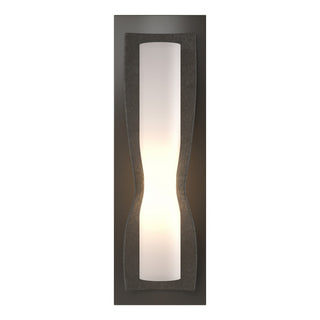Hubbardton Forge - 204790-SKT-07-GG0301 - Dune Sconce - Dune - Dark Smoke