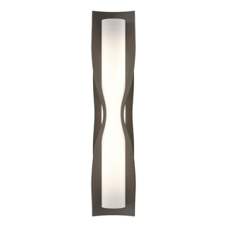 Hubbardton Forge - 204795-SKT-14-GG0347 - Dune Large Sconce - Dune - Oil Rubbed Bronze