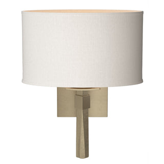 Hubbardton Forge - 204810-SKT-84-SE1195 - Beacon Hall Oval Drum Shade Sconce - Beacon Hall - Soft Gold