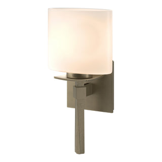Hubbardton Forge - 204820-SKT-84-GG0182 - Beacon Hall Ellipse Glass Sconce - Beacon Hall - Soft Gold