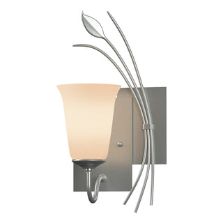 Hubbardton Forge - 205122-SKT-RGT-82-GG0035 - Forged Leaf Sconce - Leaf - Vintage Platinum