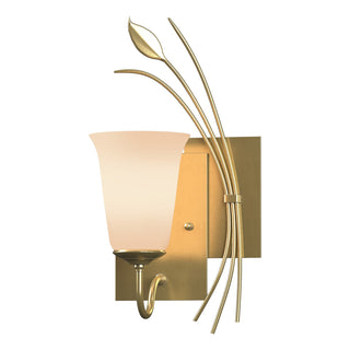 Hubbardton Forge - 205122-SKT-RGT-86-GG0035 - Forged Leaf Sconce - Leaf - Modern Brass