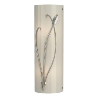 Hubbardton Forge - 205770-SKT-LFT-85-CC0410 - Forged Leaf and Stem Sconce - Leaf - Sterling