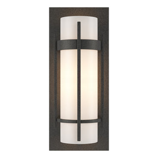 Hubbardton Forge - 205892-SKT-20-GG0065 - Banded with Bar Sconce - Banded - Natural Iron