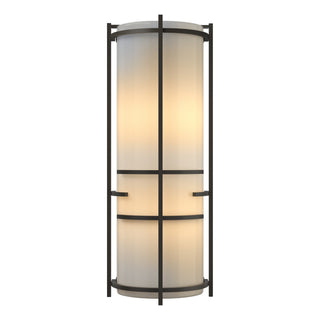 Hubbardton Forge - 205910-SKT-07-CC0412 - Extended Bars Sconce - Banded - Dark Smoke