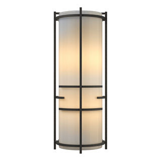 Hubbardton Forge - 205910-SKT-20-CC0412 - Extended Bars Sconce - Banded - Natural Iron