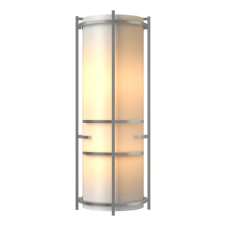 Hubbardton Forge - 205910-SKT-82-BB0412 - Extended Bars Sconce - Banded - Vintage Platinum