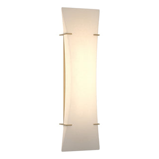 Hubbardton Forge - 205950-LED-86-SH1977 - Bento Sconce - Bento - Modern Brass