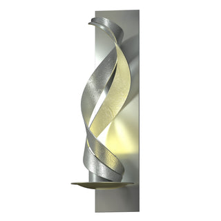Hubbardton Forge - 206120-SKT-82 - Folio Sconce - Folio - Vintage Platinum