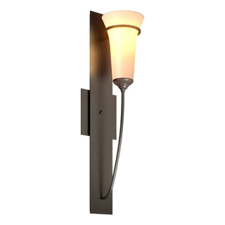 Hubbardton Forge - 206251-SKT-07-GG0068 - Banded Wall Torch Sconce - Banded - Dark Smoke