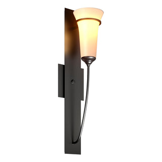 Hubbardton Forge - 206251-SKT-10-GG0068 - Banded Wall Torch Sconce - Banded - Black