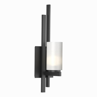 Hubbardton Forge - 206301-SKT-LFT-10-GG0168 - Ondrian 1 Light Sconce - Ondrian - Black