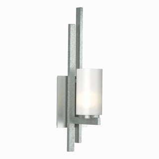 Hubbardton Forge - 206301-SKT-LFT-82-GG0168 - Ondrian 1 Light Sconce - Ondrian - Vintage Platinum