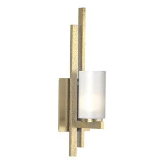 Hubbardton Forge - 206301-SKT-LFT-86-GG0168 - Ondrian 1 Light Sconce - Ondrian - Modern Brass
