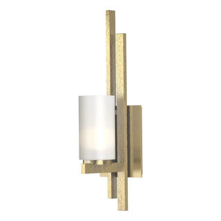 Hubbardton Forge - 206301-SKT-RGT-86-GG0168 - Ondrian 1 Light Sconce - Ondrian - Modern Brass