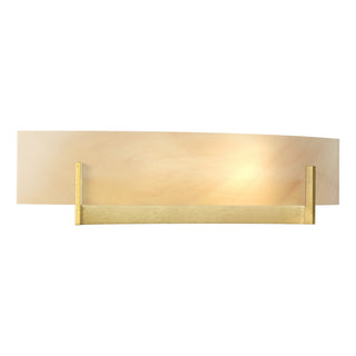 Hubbardton Forge - 206401-SKT-86-AA0324 - Axis Sconce - Axis - Modern Brass