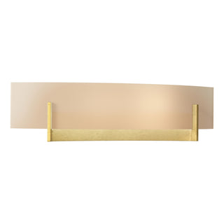 Hubbardton Forge - 206401-SKT-86-SS0324 - Axis Sconce - Axis - Modern Brass