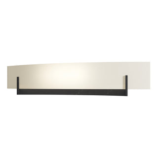 Hubbardton Forge - 206410-SKT-10-GG0328 - Axis Large Sconce - Axis - Black