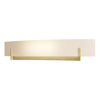 Hubbardton Forge - 206410-SKT-86-BB0328 - Axis Large Sconce - Axis - Modern Brass