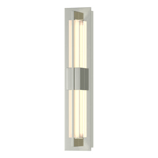 Hubbardton Forge - 206440-LED-85-ZM0331 - Double Axis Small Sconce - Axis - Sterling