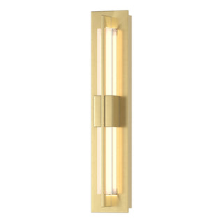 Hubbardton Forge - 206440-LED-86-ZM0331 - Double Axis Small Sconce - Axis - Modern Brass
