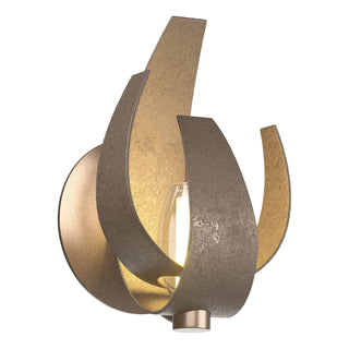 Hubbardton Forge - 206501-SKT-05-YE0352 - Corona Sconce - Corona - Bronze