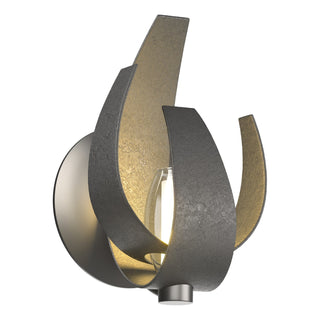Hubbardton Forge - 206501-SKT-10-YE0352 - Corona Sconce - Corona - Black