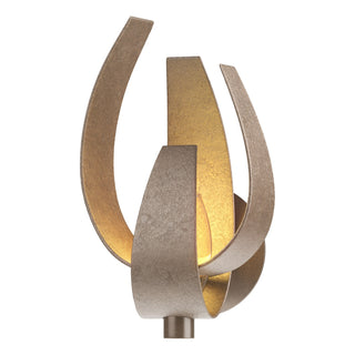 Hubbardton Forge - 206503-SKT-05-YE0377 - Corona Large Sconce - Corona - Bronze