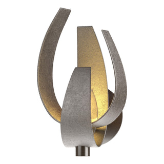 Hubbardton Forge - 206503-SKT-14-YE0377 - Corona Large Sconce - Corona - Oil Rubbed Bronze