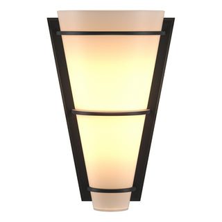 Hubbardton Forge - 206551-SKT-10-GG0059 - Suspended Half Cone Sconce - Half Cone - Black