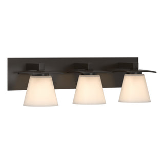 Hubbardton Forge - 206603-SKT-14-GG0242 - Wren 3 Light Sconce - Wren - Oil Rubbed Bronze
