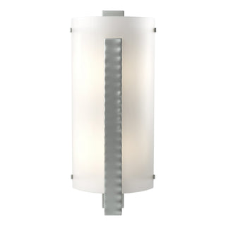 Hubbardton Forge - 206729-SKT-82-BB0420 - Forged Vertical Bar Sconce - Vertical Bar - Vintage Platinum