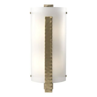 Hubbardton Forge - 206729-SKT-86-BB0420 - Forged Vertical Bar Sconce - Vertical Bar - Modern Brass