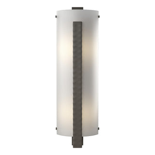 Hubbardton Forge - 206730-SKT-07-BB0401 - Forged Vertical Bar Large Sconce - Vertical Bar - Dark Smoke