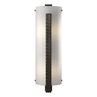 Hubbardton Forge - 206730-SKT-14-BB0401 - Forged Vertical Bar Large Sconce - Vertical Bar - Oil Rubbed Bronze