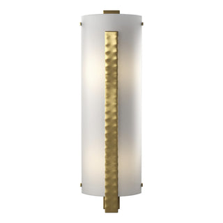 Hubbardton Forge - 206730-SKT-86-BB0401 - Forged Vertical Bar Large Sconce - Vertical Bar - Modern Brass
