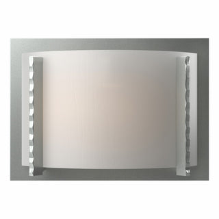 Hubbardton Forge - 206740-SKT-82-BB0402 - Forged Vertical Bars Sconce - Vertical Bar - Vintage Platinum