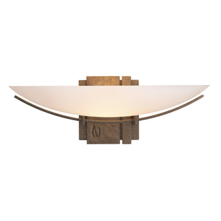 Hubbardton Forge - 207370-SKT-05-GG0090 - Oval Impressions Sconce - Impressions - Bronze