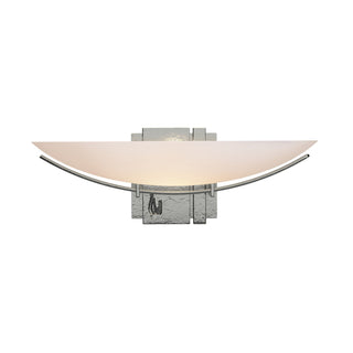Hubbardton Forge - 207370-SKT-85-GG0090 - Oval Impressions Sconce - Impressions - Sterling