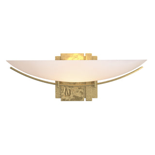 Hubbardton Forge - 207370-SKT-86-GG0090 - Oval Impressions Sconce - Impressions - Modern Brass