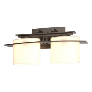 Hubbardton Forge - 207522-SKT-05-GG0182 - Arc Ellipse 2 Light Sconce - Ellipse - Bronze