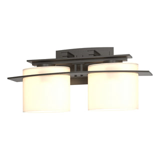 Hubbardton Forge - 207522-SKT-07-GG0182 - Arc Ellipse 2 Light Sconce - Ellipse - Dark Smoke