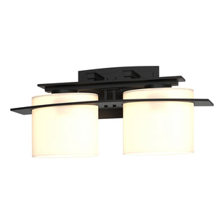 Hubbardton Forge - 207522-SKT-10-GG0182 - Arc Ellipse 2 Light Sconce - Ellipse - Black