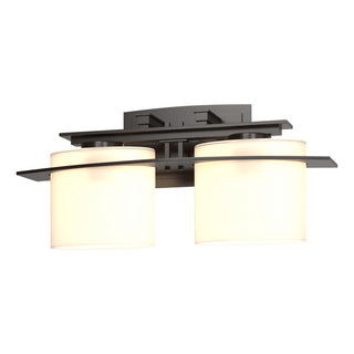 Hubbardton Forge - 207522-SKT-14-GG0182 - Arc Ellipse 2 Light Sconce - Ellipse - Oil Rubbed Bronze