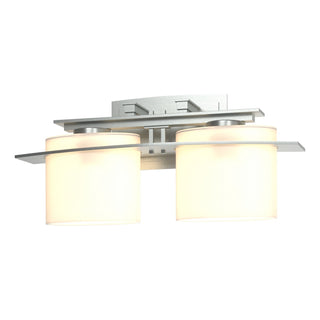 Hubbardton Forge - 207522-SKT-82-GG0182 - Arc Ellipse 2 Light Sconce - Ellipse - Vintage Platinum