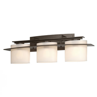 Hubbardton Forge - 207523-SKT-05-GG0182 - Arc Ellipse 3 Light Sconce - Ellipse - Bronze