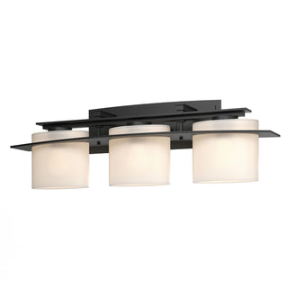 Hubbardton Forge - 207523-SKT-10-GG0182 - Arc Ellipse 3 Light Sconce - Ellipse - Black