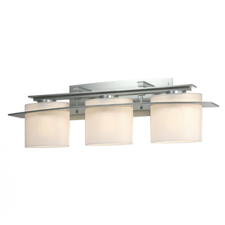 Hubbardton Forge - 207523-SKT-82-GG0182 - Arc Ellipse 3 Light Sconce - Ellipse - Vintage Platinum